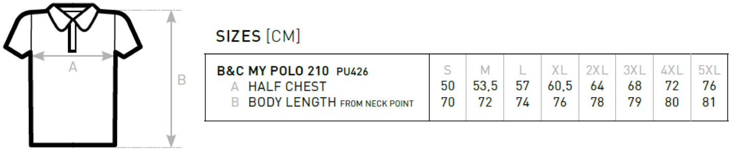 B&C: My Polo 210 PU426 B&C: My Polo 210 PU426