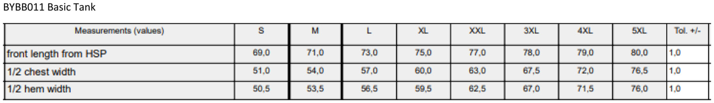 Build Your Brand Basic: Basic Tank BB011 Build Your Brand Basic: Basic Tank BB011