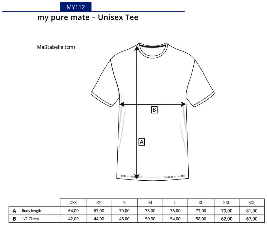Miners mate: my pure mate - Unisex Tee MY112 Miners mate: my pure mate - Unisex Tee MY112