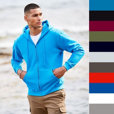 Fruit of the Loom: Classic Hooded Sweat Jacket 62-062-0